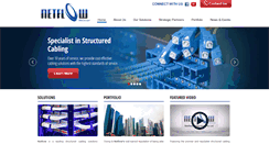 Desktop Screenshot of netflow.com.sg